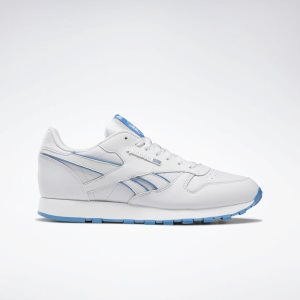 Reebok Classic Leather Turnschuhe Herren - Blau/Weiß - DE 074-RVO